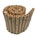 Bambu entrelaçado com bordas de esgrima Treliça de bambu